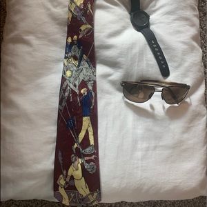 Mostes-Man 100% silk tie